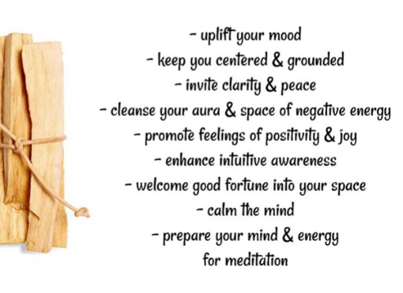 Palo santo sticks (set of 3)