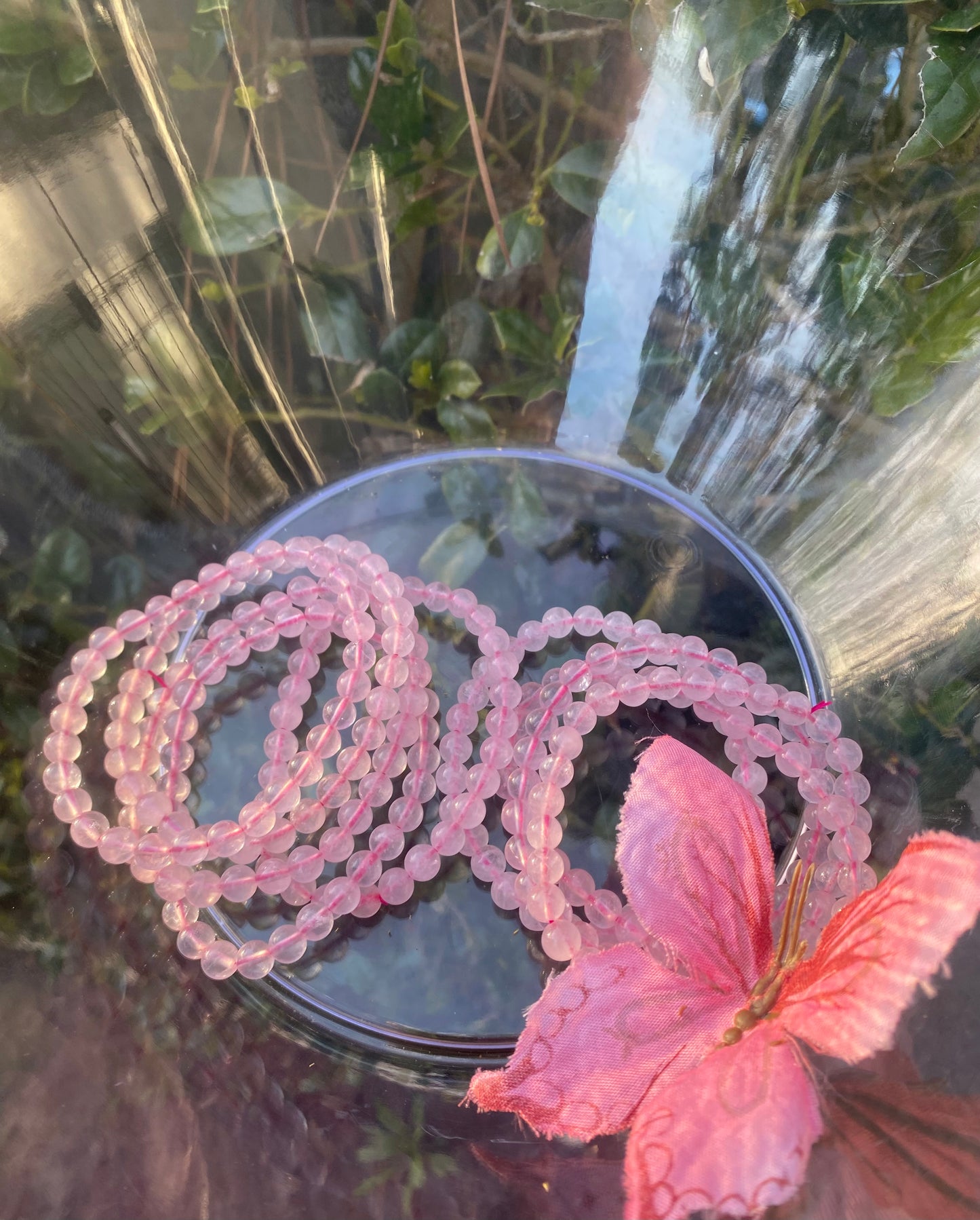 Rose quartz bracelet