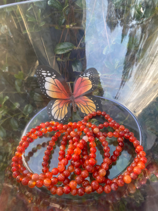 Carnelian bracelet