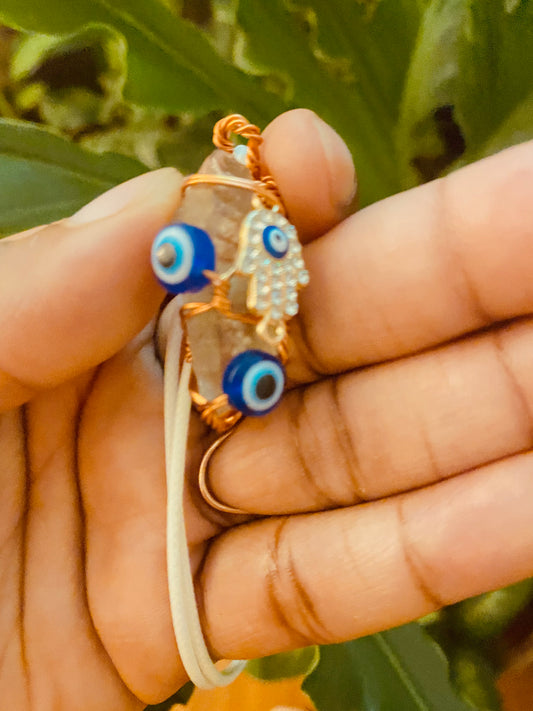 Evil eye necklace